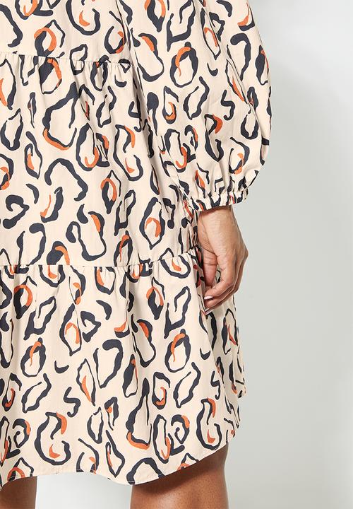 Superbalist - Short tiered dress - multi