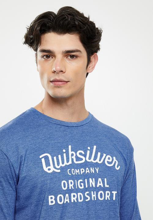 Quiksilver - Rear view long sleeve - classic blue