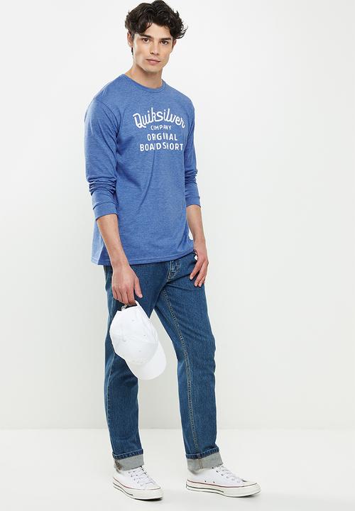 Quiksilver - Rear view long sleeve - classic blue