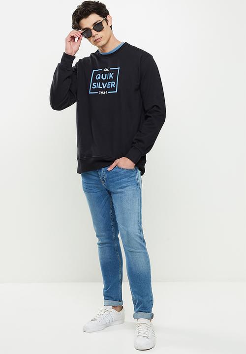 Quiksilver - Low maintenance crew - black