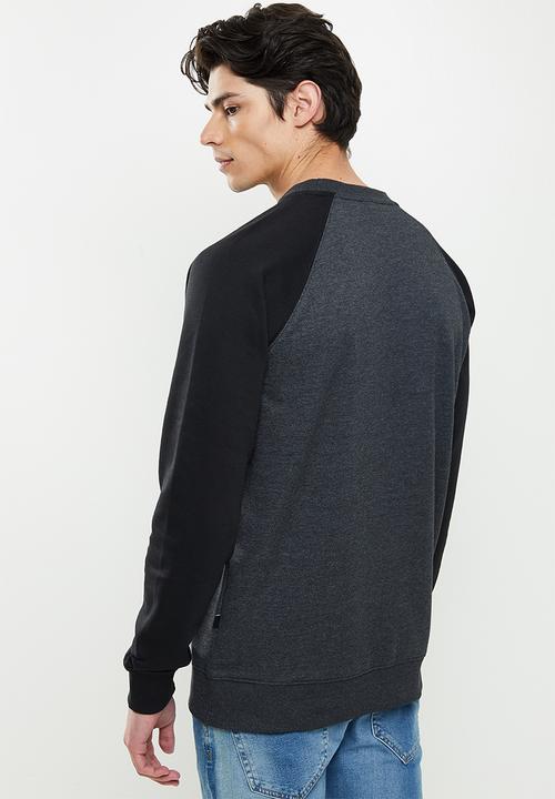 Quiksilver - Everyday crew - dark grey heather