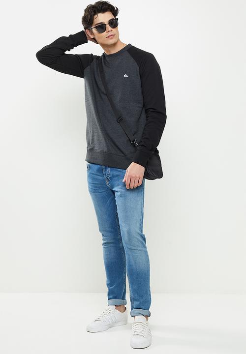 Quiksilver - Everyday crew - dark grey heather