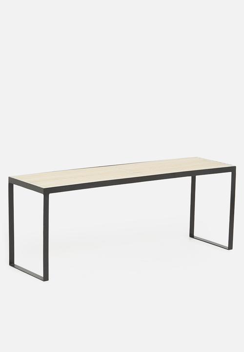 Native Decor - Avani slat bench - natural
