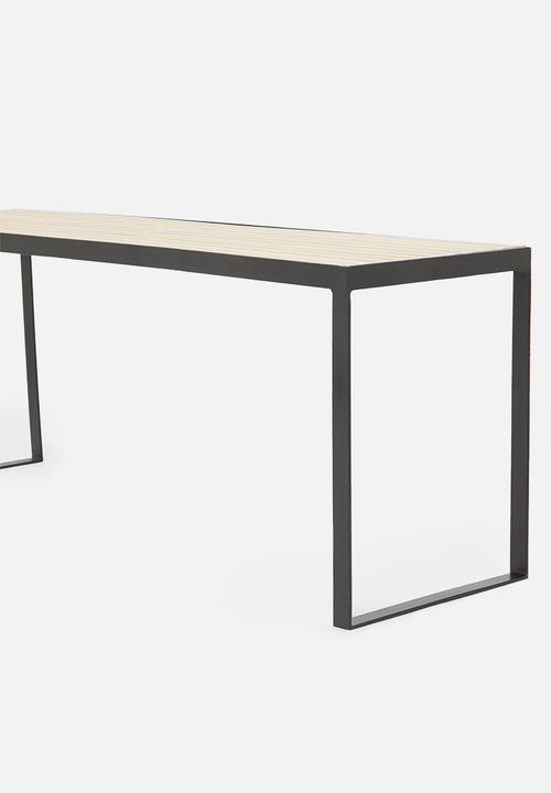 Native Decor - Avani slat bench - natural