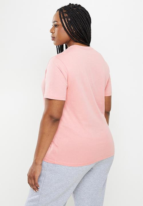 adidas Performance - Plus w blt short sleeve tee - magic mauve & wonder mauve