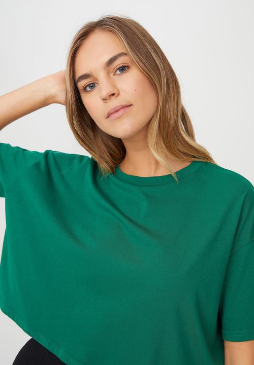 Cotton On - Relaxed active Recycled T-shirt - retro green