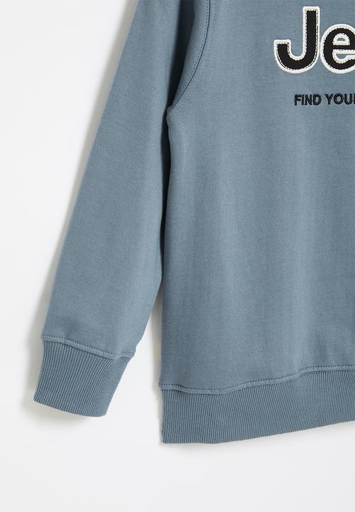 JEEP - Crew neck fleece - blue