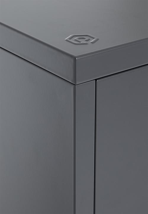 Popstrukt - Sugar Cube locker - carbon grey