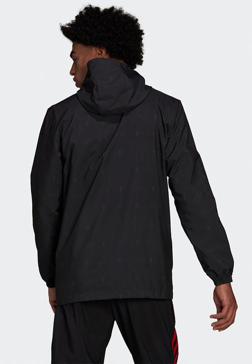 adidas Performance - Manchester United Windbreaker - Black