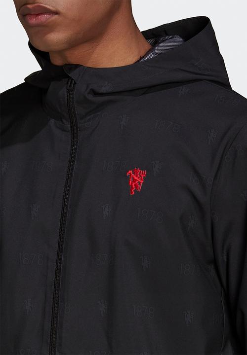 adidas Performance - Manchester United Windbreaker - Black