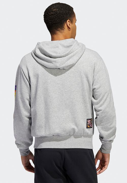 adidas Performance - Pride hoodie - medium grey heather