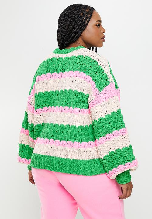 Cotton On - Curve bobble chunky pullover - multi 
