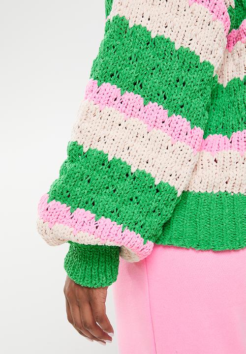 Cotton On - Curve bobble chunky pullover - multi 