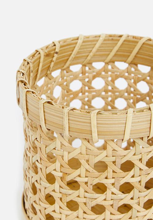 Sixth Floor - Rattan pen holder - natural