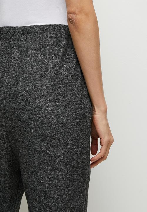 edit - Pull on cosy harem - dark charcoal