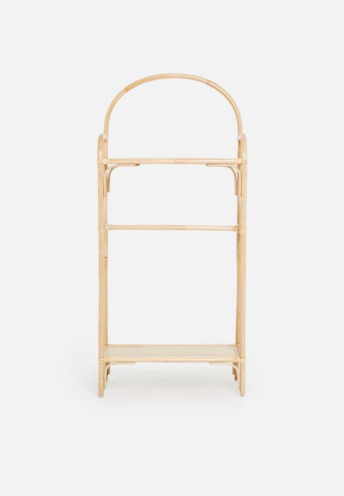 Sixth Floor - Rattan clothes shelf