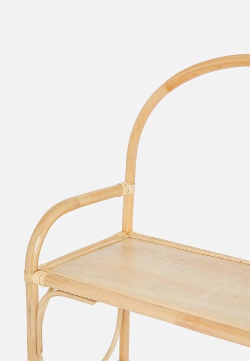 Sixth Floor - Rattan clothes shelf