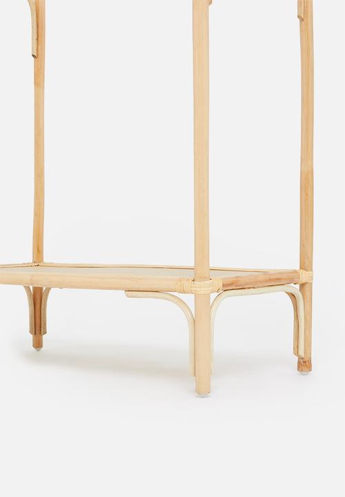 Sixth Floor - Rattan clothes shelf