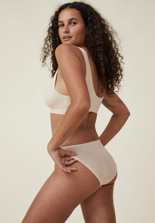 Cotton On - The flexi bikini brief - frappe