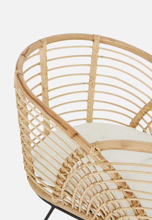 Sixth Floor - Mette Rattan crib- Natural