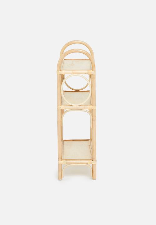 Sixth Floor - Rattan standing shelf