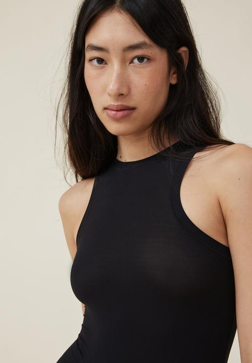 Cotton On - The flexi bodysuit - black