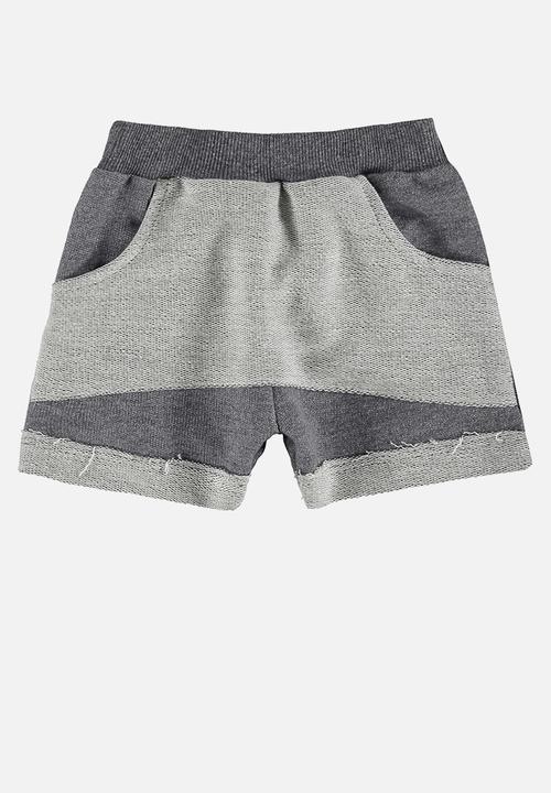Quimby - T-shirt and sweat bermuda - white