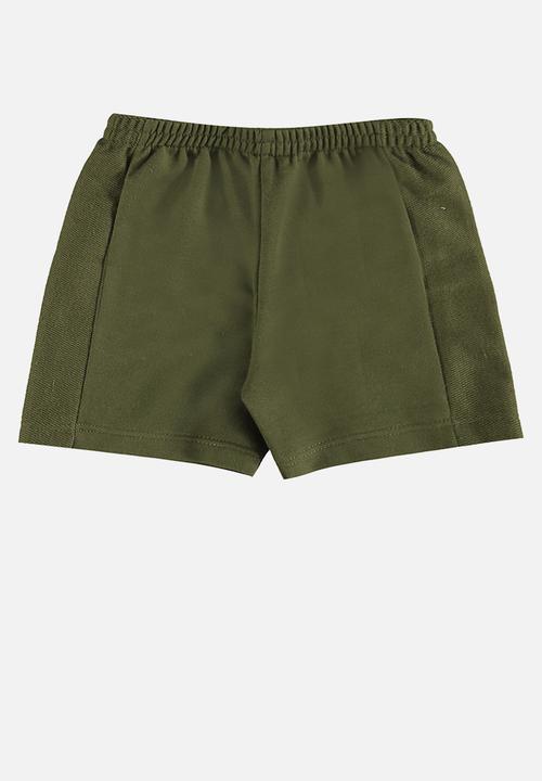 Quimby - T-shirt and sweat bermuda - grey