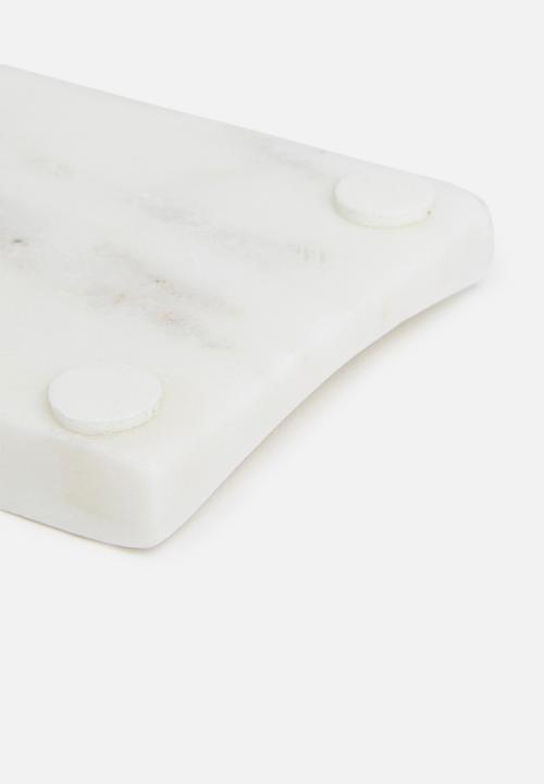 Sixth Floor - Marble rolling pin - white
