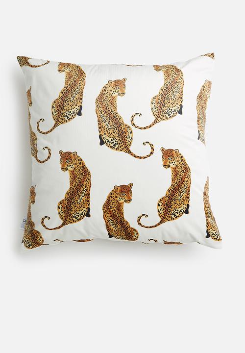Sixth Floor - Shere velvet cushion cover - multi