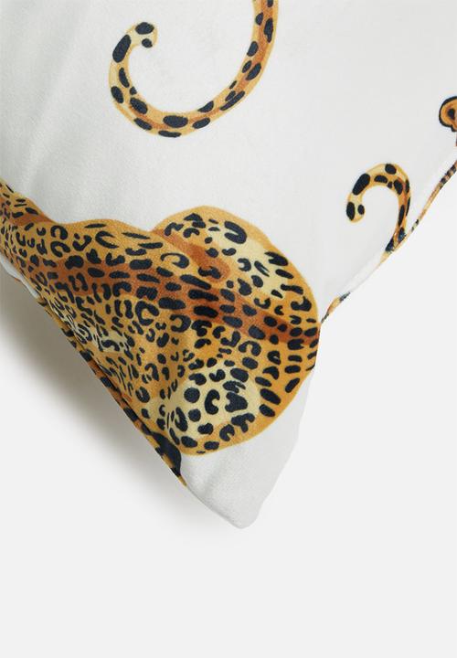 Sixth Floor - Shere velvet cushion cover - multi