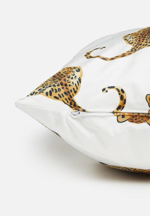 Sixth Floor - Shere velvet cushion cover - multi