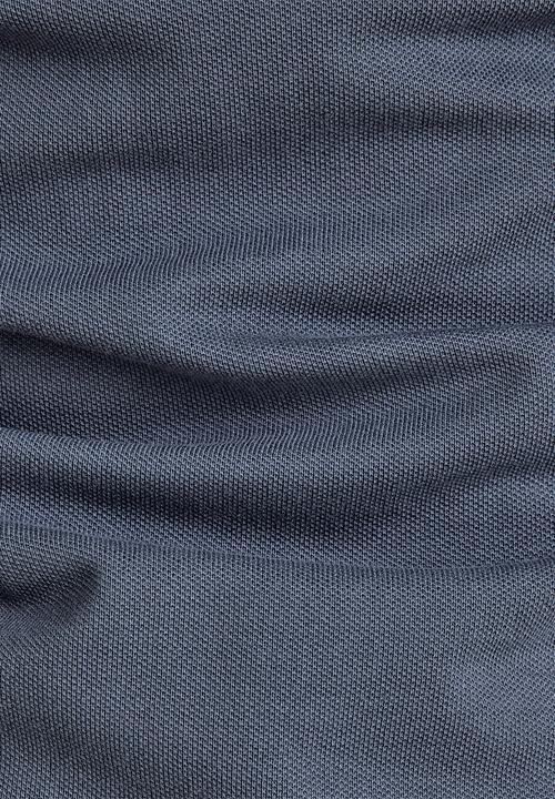 G-STAR - Dunda slim stripe polo short sleeve - fantem blue
