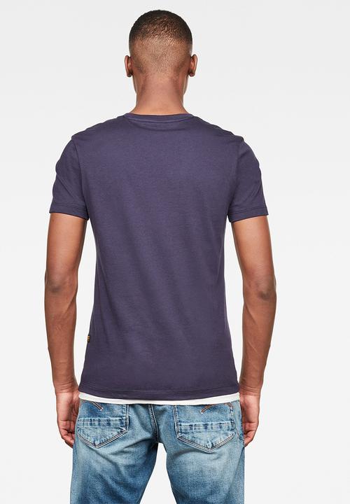 G-STAR - Graphic core straight R T S/S - Ash Blue