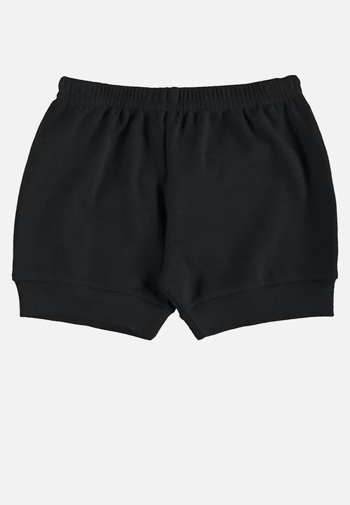 Quimby - Two bodysuits and shorts set - white & grey