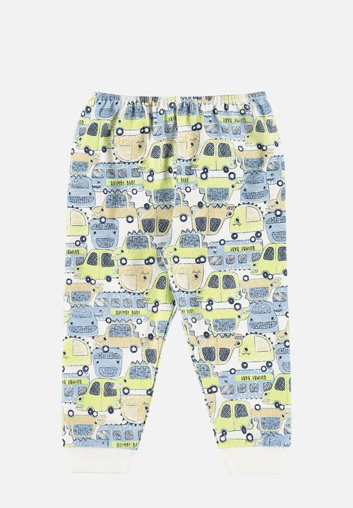 Quimby - Soft jersey cotton pants - off white
