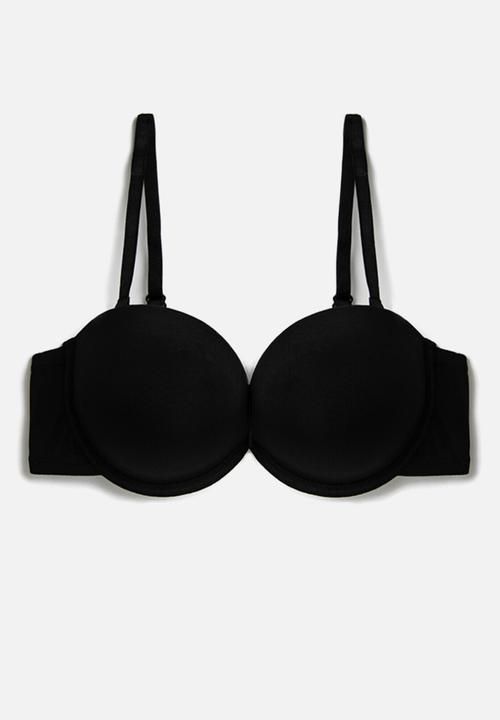Koton - Strapless basic bra - black