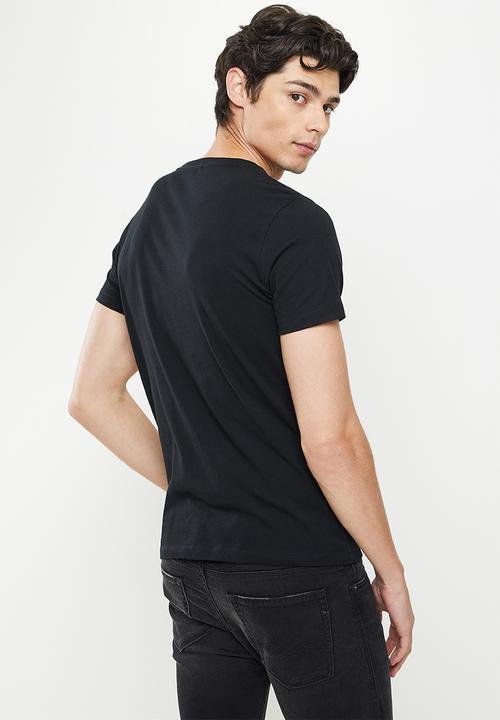 Replay - Replay service & parts tee - black