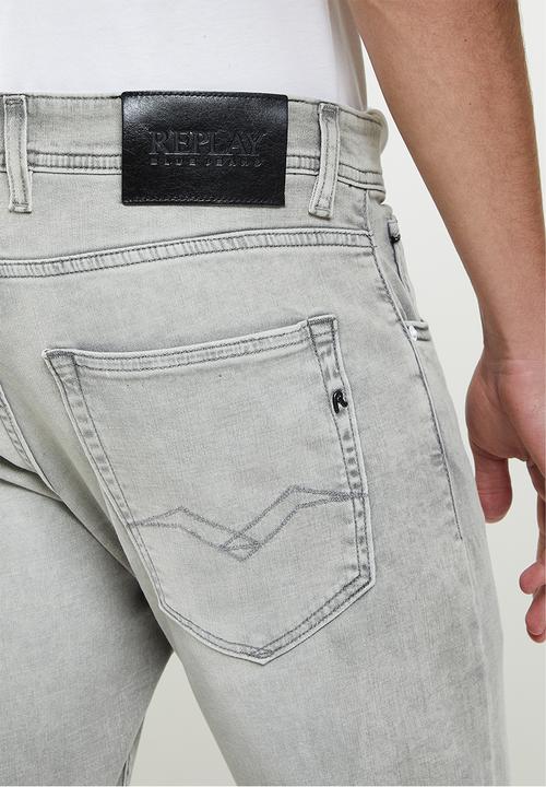 Replay - Slim fit jeans - light grey 