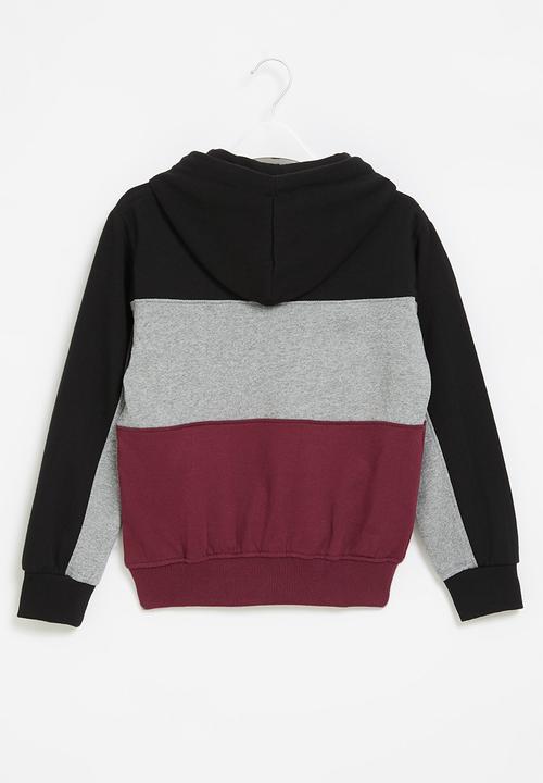 SOVIET - B mitch pull over fashion sweat top - grey
