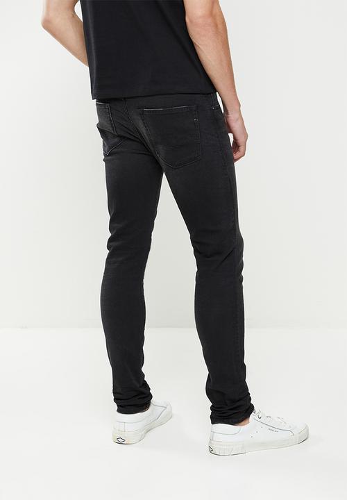 Replay - Skinny denim jeans - dark black