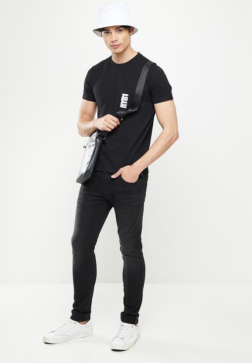 Replay - Skinny denim jeans - dark black