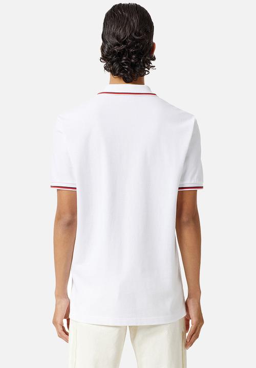 Diesel  - T-smith-d short sleeve golfer - white