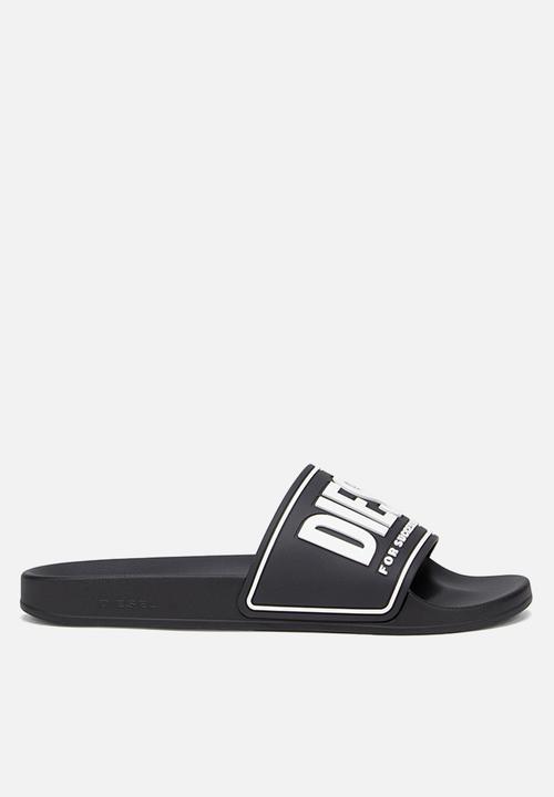 Diesel  - MAYEMI SA-MAYEMI CC SANDALS - BLACK/WHITE