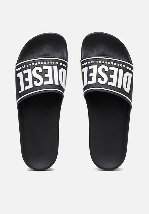Diesel  - MAYEMI SA-MAYEMI CC SANDALS - BLACK/WHITE
