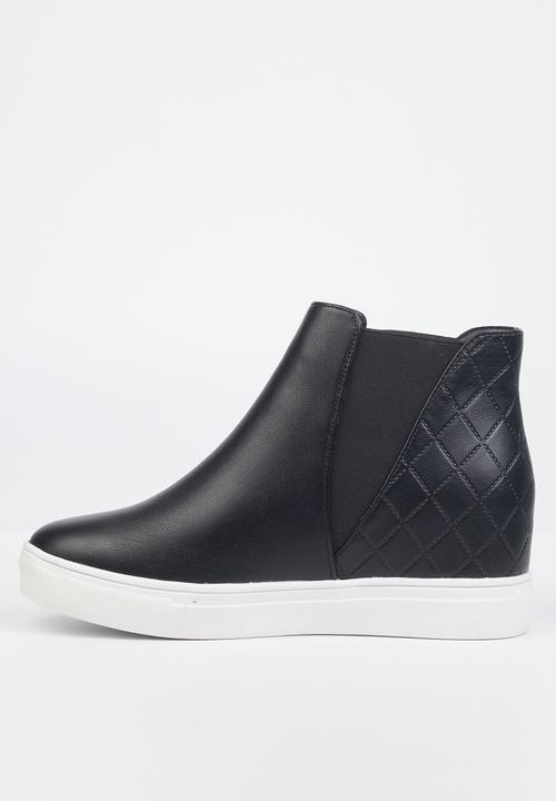 Butterfly Feet - Donna 2 wedge sneaker - black