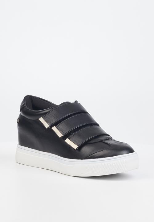 Butterfly Feet - Donna 3 flatform sneaker - black