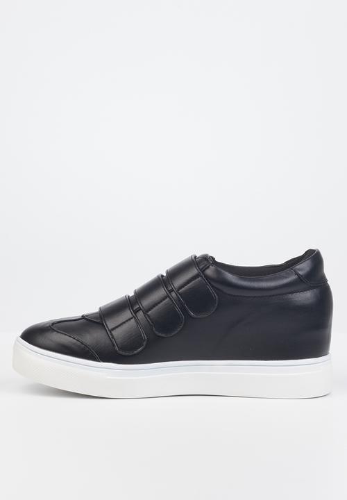 Butterfly Feet - Donna 3 flatform sneaker - black