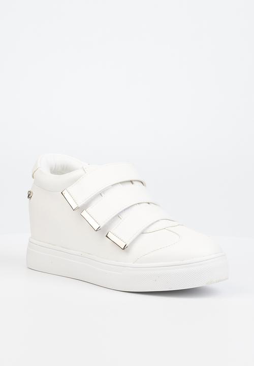 Butterfly Feet - Donna 3 flatform sneaker - white