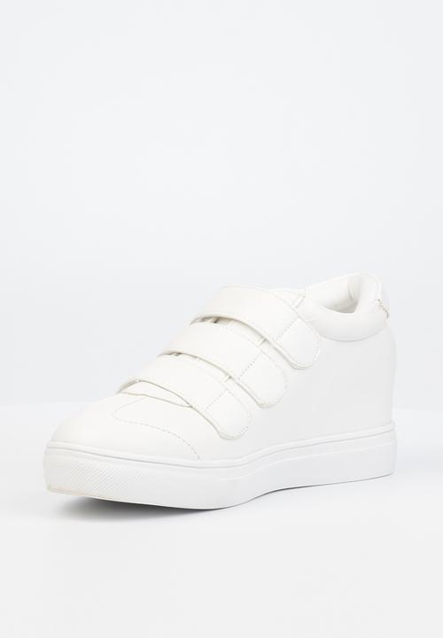 Butterfly Feet - Donna 3 flatform sneaker - white